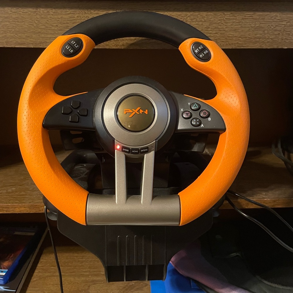 Steering Wheel & Pedals Set (PS4/PC)
